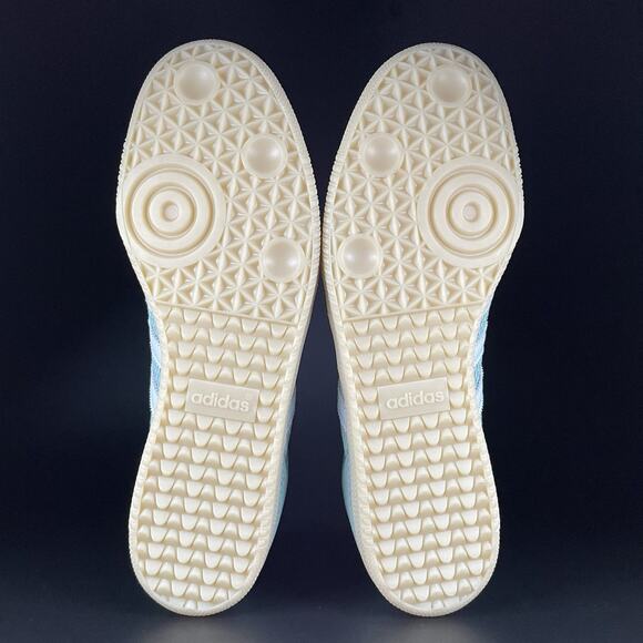 Adidas Originals Samba OG Men’s 11 Hazy Green Sky Tint Off White Sneakers JI3179 - Picture 4 of 10